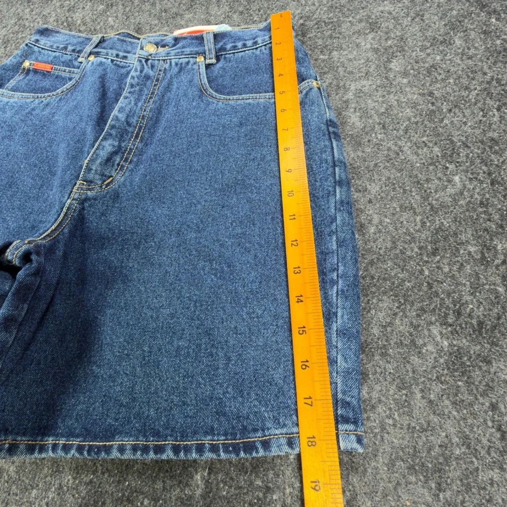 Lawman 90s Vintage High Rise Denim Shorts Womens 11/12 Blue NWT VERA YR77